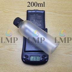 Chai 24g vai tròn nắp child resistant 200ml