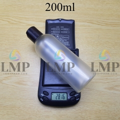 Chai 24g vai tròn nắp nhấn 200ml