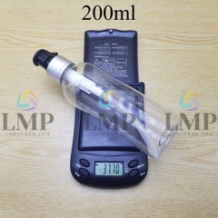 Chai 24g vai tròn vòi van xi 1 viền 200ml