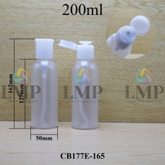 Chai 24g vai tròn nắp toner 200ml