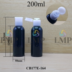 Chai 24g vai tròn nắp toner 200ml