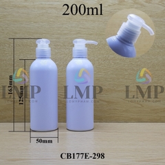 Chai 24g vai tròn vòi dài 200ml