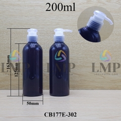 Chai 24g vai tròn vòi dài 200ml