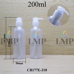 Chai 24g vai tròn vòi dài 200ml