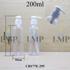 Chai 24g vai tròn vòi dài 200ml