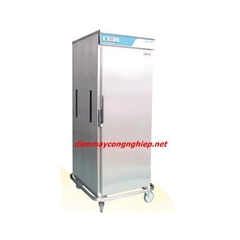 Heated-Refrigerator trolley Thermic Mobile Hot Cabine