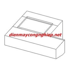 Chụp hút khói cắt góc