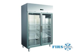 FIRSCOOL - Tủ mát 2 cánh kiếng GN1410TNG