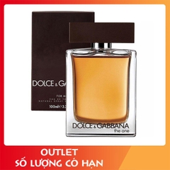 Nước Hoa Nam Dolce & Gabbana The One For Men EDT 100ml – OL153. Nam Tính, Lịch Lãm & Cổ Điển