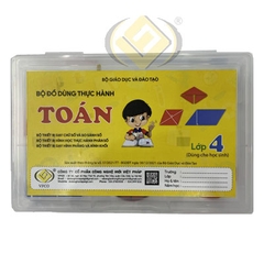 Bộ đồ dùng thực hành toán lớp 4