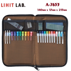 HỘP ĐỰNG BÚT LOẠI PHẲNG BẢN RỘNG LIHIT LAB - A7653