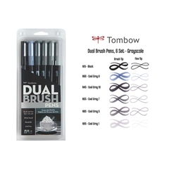 SET 6 BÚT TOMBOW ABT BRUSH