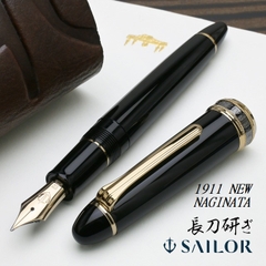 SAILOR 1911 GOLD TRIM FP NEW NAGINATA 10-7121