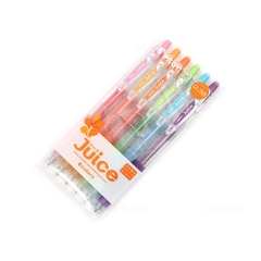 VỈ 6 MÀU BÚT BI GEL PILOT JUICE 0.38