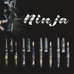 1911 FOUNTAIN PEN 14K GOLD NINJA MAKI-E #2 (LIMITED EDITION)