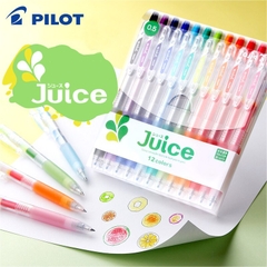 VỈ 12 MÀU BÚT BI GEL PILOT JUICE 0.5 LJU120EF-12C