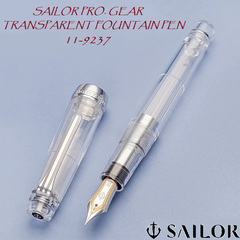 BÚT MÁY SAILOR PRO. GEAR FP ST TRANSPARENT FOUNTAIN PEN  21K 11-9237