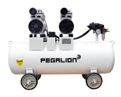 MÁY NÉN KHÍ KHÔNG DẦU,GIẢM ÂM PEGALION TM-OF750*2-70L