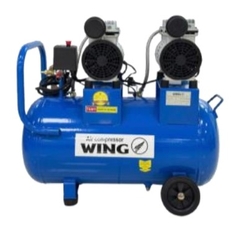 MÁY NÉN KHÍ KHÔNG DẦU GIẢM ÂM WING TW-OF750X2-50L