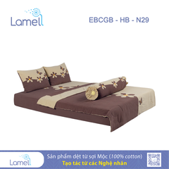 Bộ chăn ga gối (bọc) Hoa bướm tình yêu(1m6x2m)