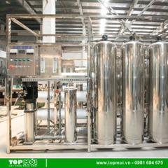 Hệ thống máy lọc nước RO công nghiệp 8000l/h Tinh khiết