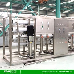 Hệ thống máy lọc nước RO công nghiệp 10000 L/h Tinh khiết