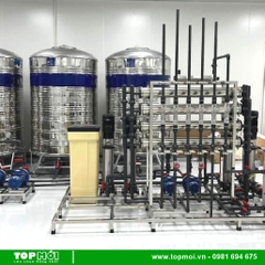 Dây chuyền lọc nước tinh khiết đóng bình, đóng chai