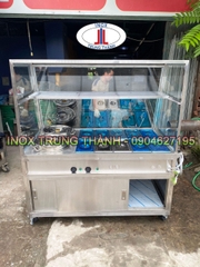 Tủ hâm nóng thức ăn kèm nồi canh hâm nóng