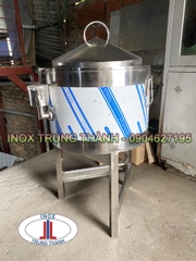 Nồi tráng bánh cuốn inox bằng điện 40l
