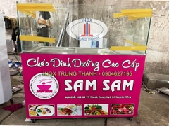 Tủ cháo dinh dưỡng 15 khay SAM SAM ( màu hồng nổi bật )