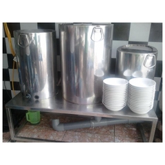 Bộ nồi phở inox (30-50-80 lít)