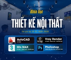 học nghề trang trí nội thất ở Bình Tân| 3DKID