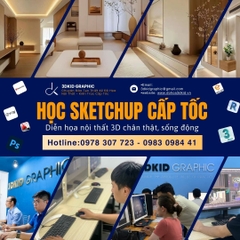 Học Sketchup Tại Bình Dương| Khóa Học Cơ Bản Đến Nâng Cao Cùng 3DKID