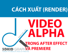 Xuất File không nền trong after effect | 2 cách xuất file cực chất cùng AFTER EFFECT và PREMIERE