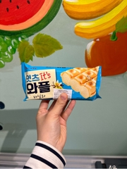 Kem Waffle Vanilla (kem bánh Lotte vị Vanilla)