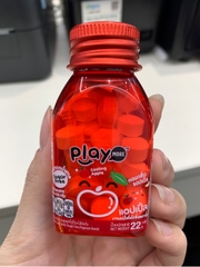 Kẹo the không đường hương dâu táo PlayMore 22g