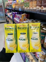 Sữa tiệt trùng vị chuối - Banana Flavored Milk Drink 200ml