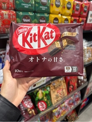 Bánh xốp SCL Kitkat mini Dark 113g