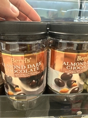 Sô cô la Beryls 410g Almond Dark