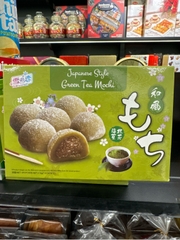 Bánh Mochi kiểu Nhật vị Trà xanh Yuki & Love Japanese Style Green Tea Mochi 210g