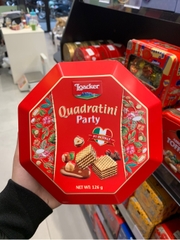 Bánh xốp Loacker Quadratini Party - 126g