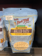 Yến mạch Organic cán cỡ vừa hiệu Bob Red Mil - 454g