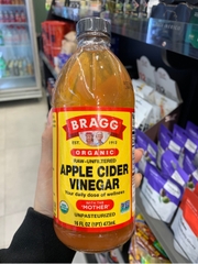 Giấm táo hữu cơ Bragg 473ml