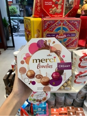 Kẹo Merci lục giác Creamy tím 185g