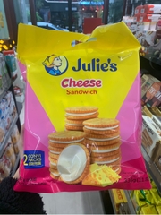 BÁnh qui kẹp nhân phô mai Julie's -336g