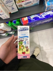 Kem đánh răng cho trẻ em Pasta del Capitano 3+ hương dâu 75ml