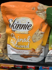 Bánh Skinnie Biscotti 100g Original Almond