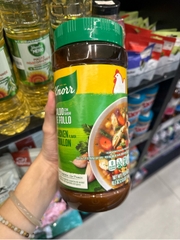 Hạt nêm hương vị gà Knorr chicken bouillon flavor (1,14 kg/ lọ). Hsd: 10/2026