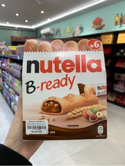 Bánh nhân kem Socola nougat hạt phỉ Nutella B-ready 132g (16)