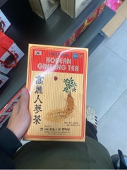 Trà Sâm Hàn Quốc - KOREAN GINSENG TEA (3gr/gói x 100 gói/hộp x 30 hộp/thùng )